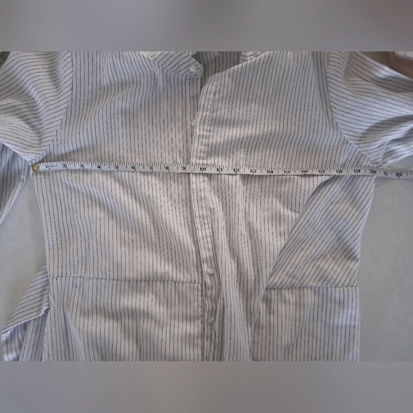 Heartloom/ Felix Shirt Dress/ MIDI/ Tie Waist/ Size US L - Picture 12 of 14